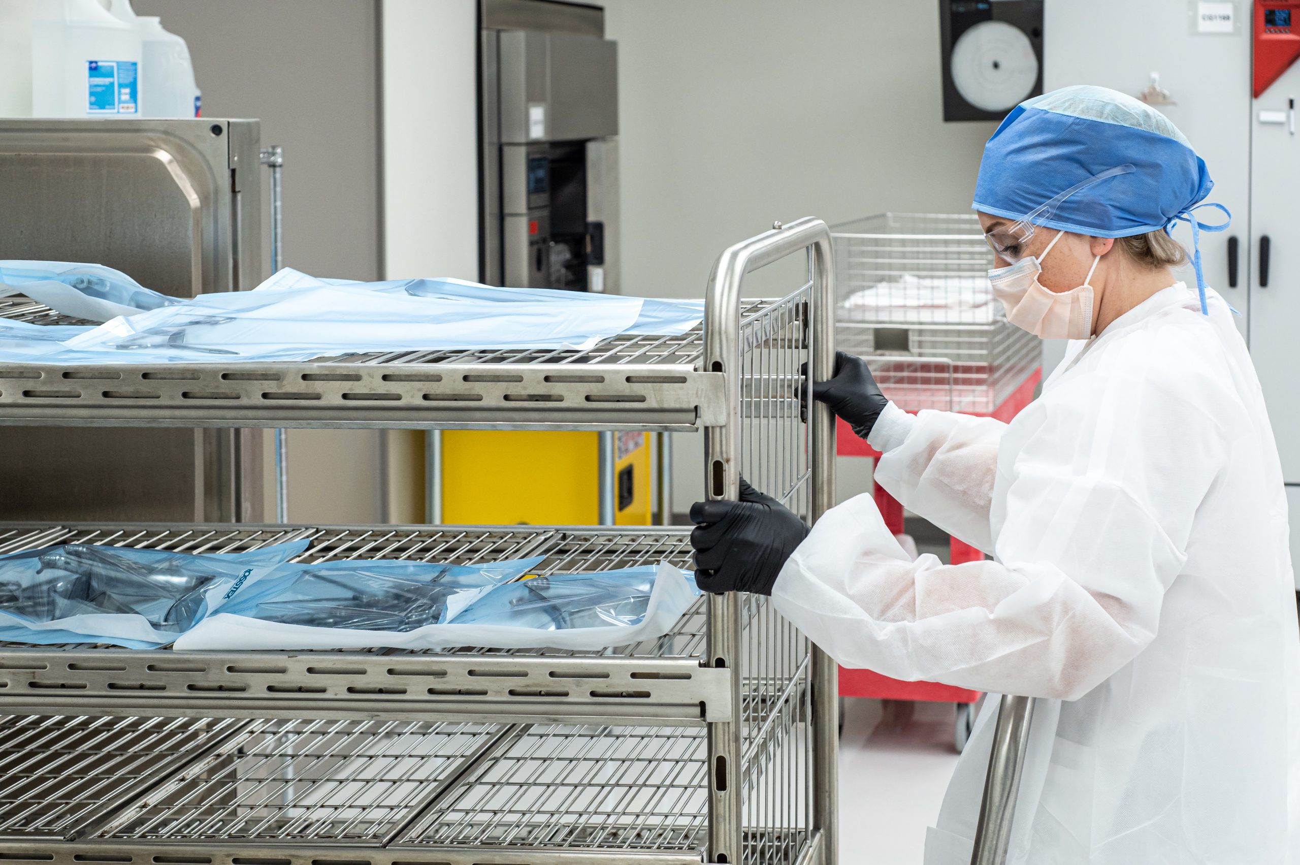 Sterile Medical Device Pouching and Heat Sealing