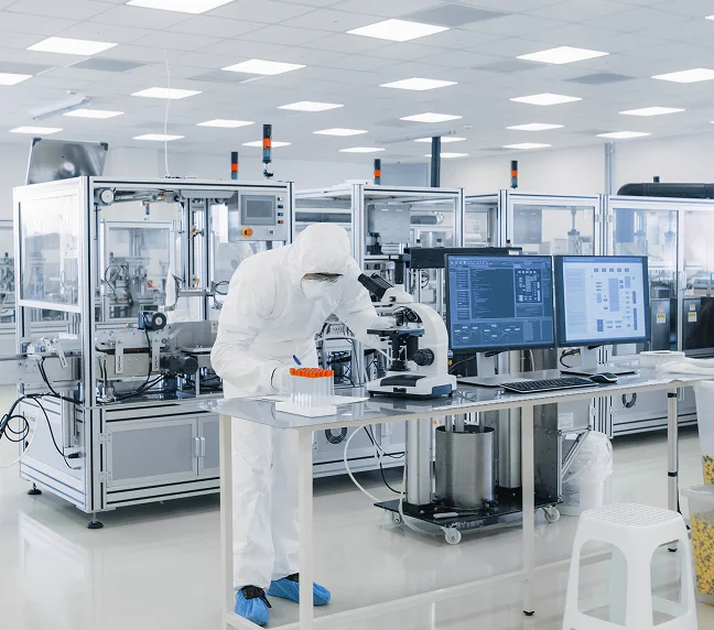 Laboratory testing equipment for sterilization validation