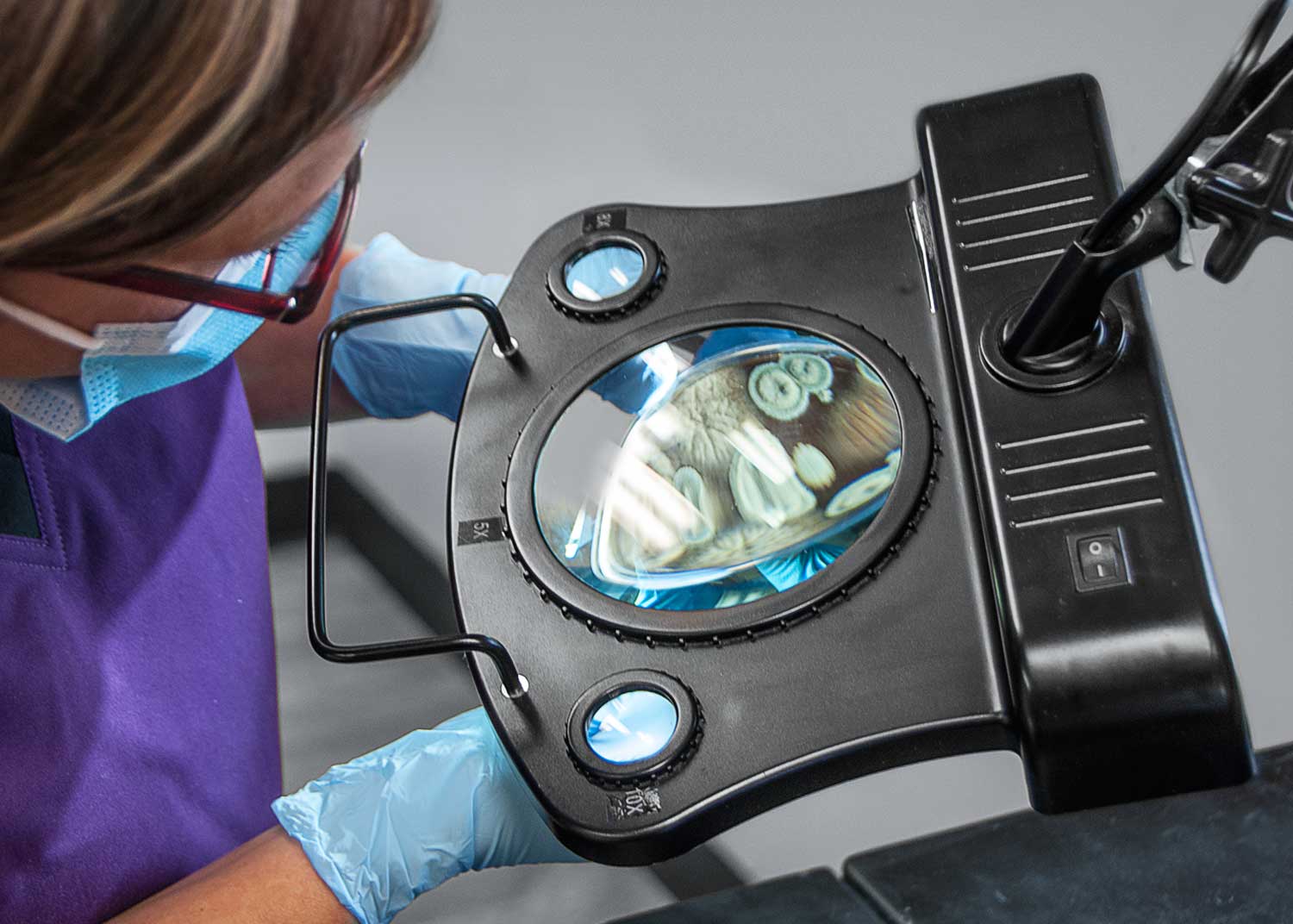 Microbiological inspection of sterile hydrogel packaging